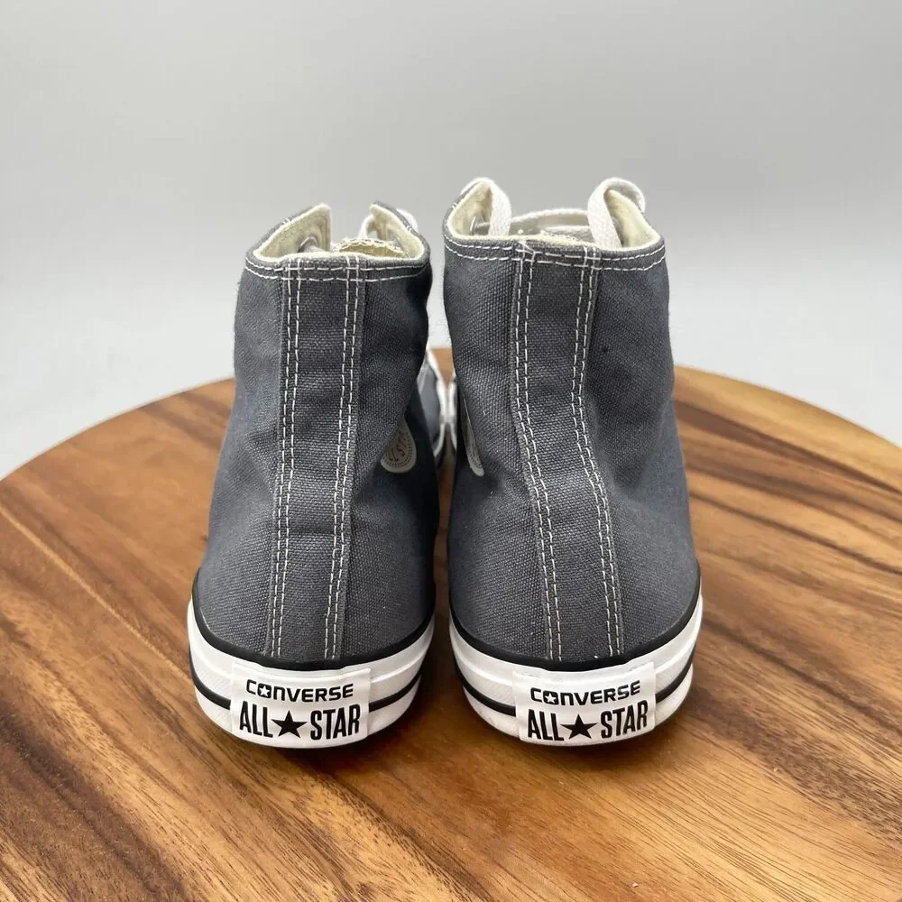 Converse All Star Chuck Taylor Shoes Mens Size 10 Gray Casual Skate Sneakers